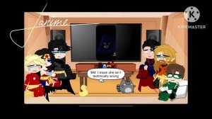 Justice League react to Teen Titans | gcrv | Part: Raven