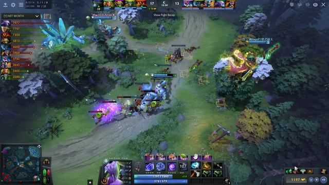 Monet (Rank 12) plays Faceless Void Dota 2 Full Game смотреть онлайн