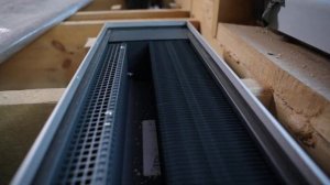 Монтаж внутрипольных конвекторов Techno KVVZ в деревянном доме Начало
