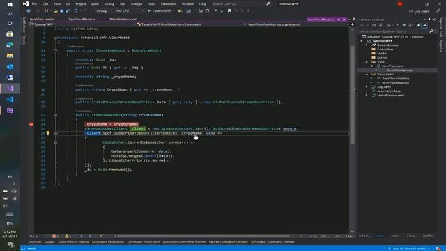 [Stream] WPF App  Tutorial Part 2