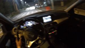 Mercedes-Benz W204 POV Night Drive | C-Class 2012 | C220 CDI