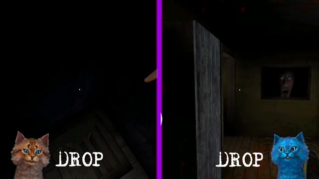 КТО СБЕЖИТ ПЕРВЫМ? ГРЕННИ и ГРЕНДПА vs КОТИК ИГРОМАН и КОТЁНОК ЛАЙК Granny Chapter Two