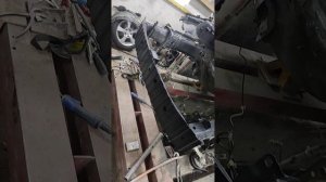 Подгонка Рестайлингового усилителя бампера на дорестайлинг версию мазда 3 bk