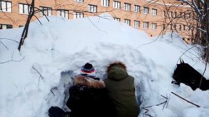 Делаем снежную базу вместе с  Frash. Снежная база #1