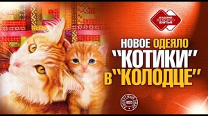 Лоскутный эфир 455. Блок “колодец”. Новое одеяло с “Котиками”