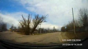 Ногинск - Электрогорск / Noginsk - Elektrogorsk 19/04/2015 (timelapse 4x)