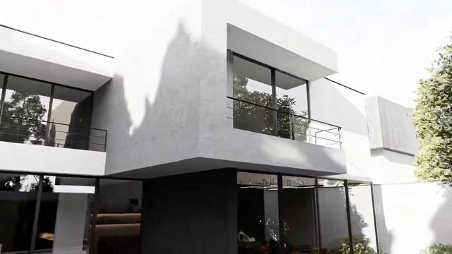 Проект дома 15х25 метров / Дом с плоской крышей. смотреть онлайн