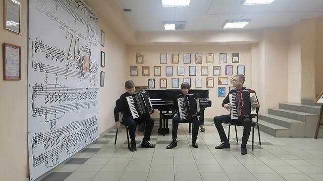 Ансамбль аккордеонистов "Веселые переборы" смотреть онлайн