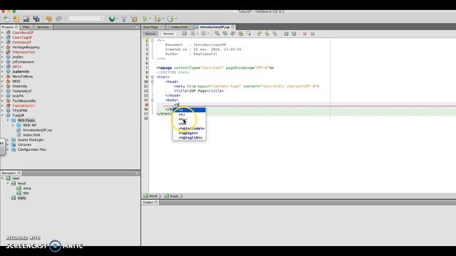 #Tutoriel 1 Introduction à #JSP sous #NetBeans смотреть онлайн