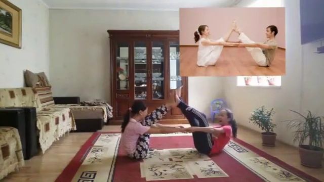 Йога челлендж *Асель и Айнура* смотреть онлайн