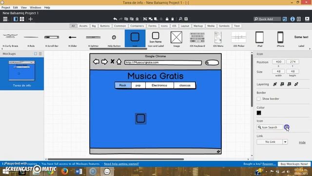 Aprende a utilizar balsamiq Mockups paso a paso con ejemplos смотреть онлайн