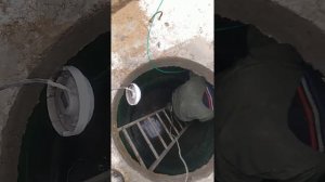 сварка канализационных колодцев экструдером.