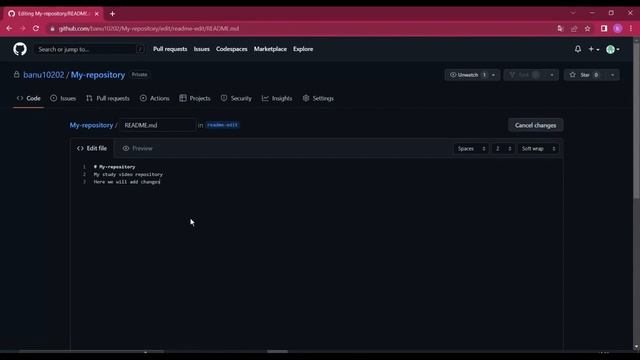 Создание репозитория GitHub // Creating a repository смотреть онлайн