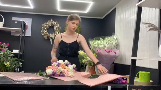 летний красивый букет смотреть онлайн