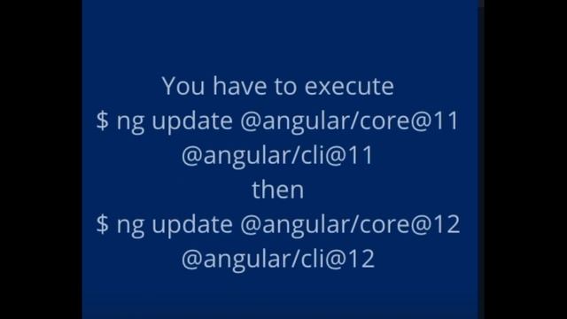 How to update to latest angular version based on application complexity? Angular 9 to Angular 12