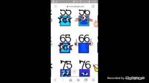 numberblocks jumpscares negative one to infinity
