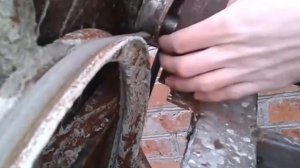 УСТАНОВКА НАТЯЖНОГО РОЛИКА НА БЕТОНОМЕШАЛКУ INSTALLATION Mounting tension roller on concrete mixers