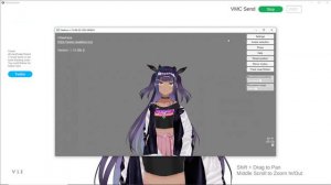 Using OBS virtual camera in VSeeFace with hand tracking