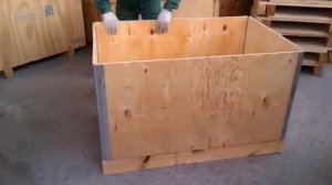 Сборка фанерного ящика № 721