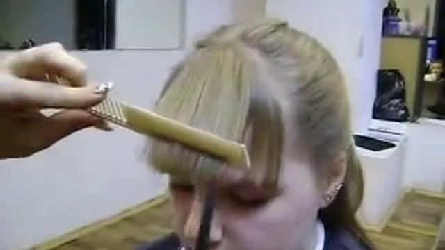 Стрижка горячими ножницами 3.Студия KateMagic