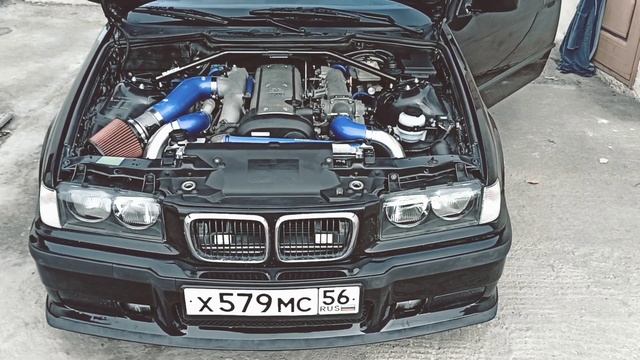 SWAP 1JZ BMW E36 Compact (прогретый мотор)