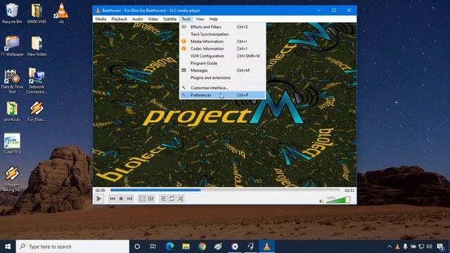 Enable or Disable Visualization on VLC Media Player смотреть онлайн