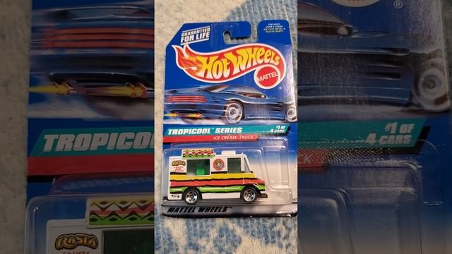 #hotwheels #car #toys #1997 Tropicool Series ice cream truck