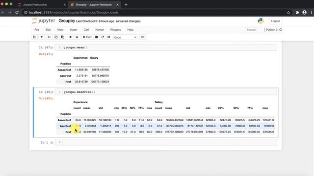 Pandas Tutorial (Session 9) - GroupBy and Aggregation Functions for Data analysis using Pandas