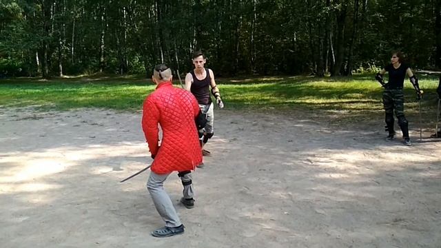 Последняя дуэль из круга. Фехтование на саблях. Обучение фехтованию. смотреть онлайн