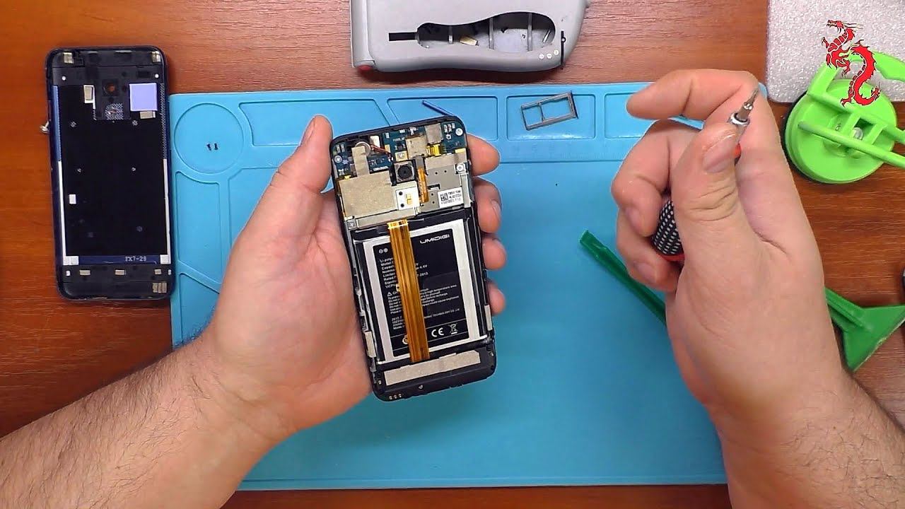 UMIDIGI C2 //РАЗБОР смартфона ОБЗОР изнутри