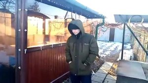 Отзыв клиента: Установили мягкие окна для беседки.