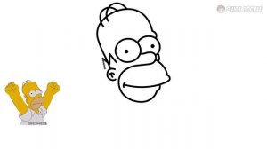 How To Draw Homer Simpson | The Simpsons - Easy Step By Step Tutorial