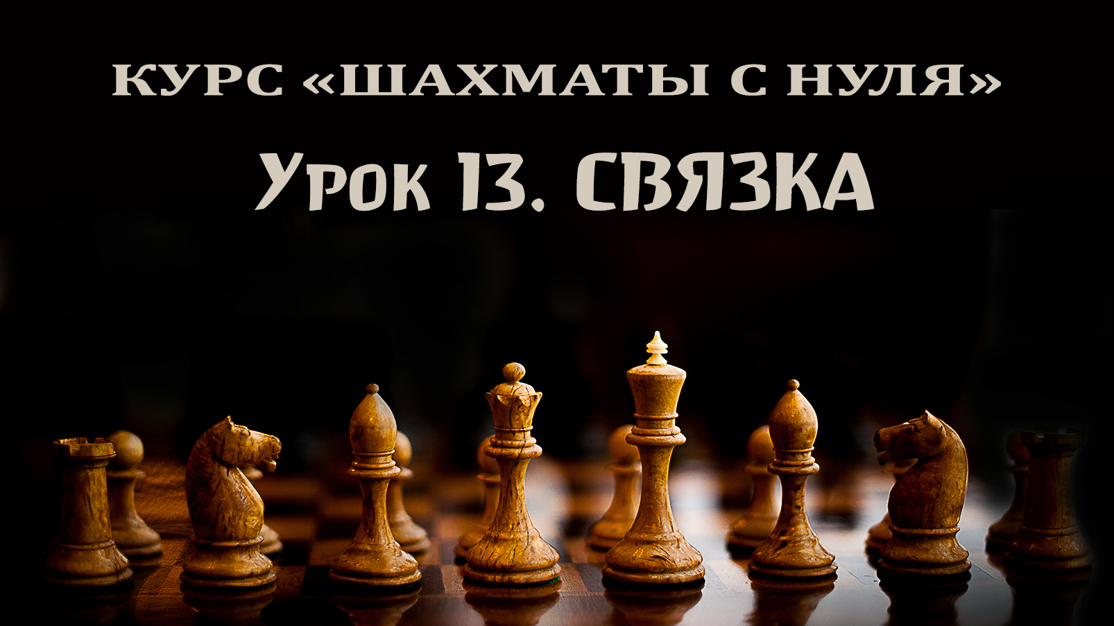Урок 13. Связка. Курс для начинающих шахматистов.