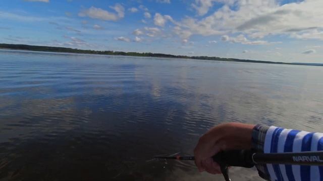 Переезжаем жить на берег, ловим рыбу на спиннинг и готовим на костре смотреть онлайн