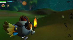 выживаю ночью в Chicken Gun на карте Magic Forest