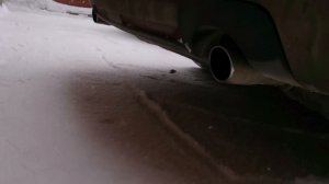 Звук выхлопа на холостых без резонатора 2007 Cadillac STS 4,6