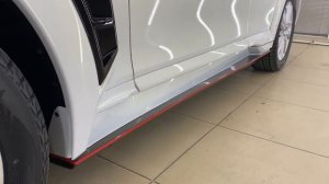 Перекраска кузова Infiniti QX70 и установка полного комплекта Infiniti DRACO + Кастомизация оптики