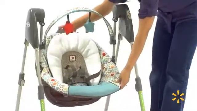 Columpio Graco Swing by Me Portable 2 in 1 смотреть онлайн