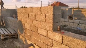 Дом из Арболита в одни руки за 2 месяца, 110 квадратов. Эко Дом