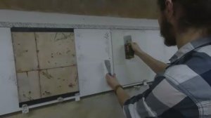 Художественное нанесение декоративной штукатурки