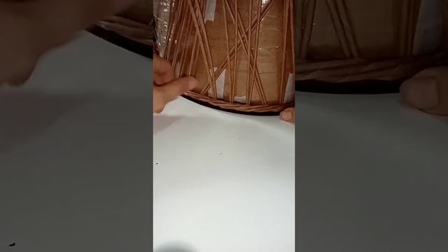 Пасхальная корзина... Своими руками.. Бумажная лоза... смотреть онлайн