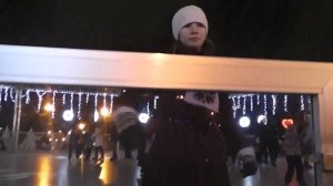 Обзор Катков в Киеве. Парк Шевченко. In the park of Taras Shevchenko. The romantic Christmas rink.