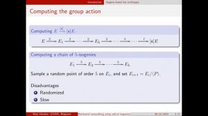 Horizontal racewalking using radical isogenies