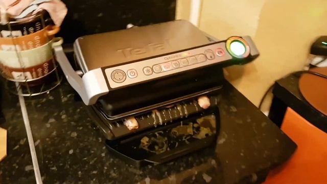 Курица целиком на Tefal Optigrill