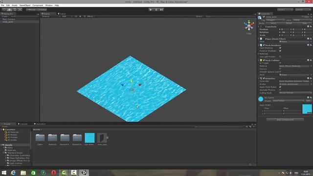 Unity Урок 6 Анимация Текстуры