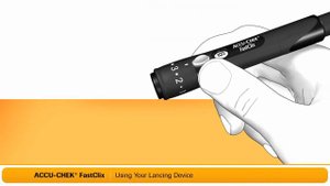 How to use ACCU-CHEK FastClix Lancing Devices