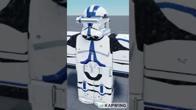 Roblox Clone Trooper Companies VS Reality | Roblox GAR VS Clone wars | #shorts