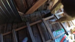 Как сделать лестницу из бруска 50 на 50. / How to make a staircase from a bar 50 to 50.