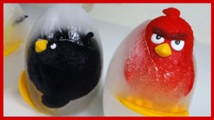 Энгри Бердс против СВИНА. 1 серия. Замораживатель. Angry Birds. Киндер сюрприз.