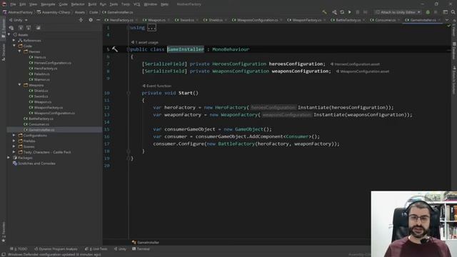 ? Patrón ABSTRACT FACTORY ? | PATRONES de DISEÑO para UNITY смотреть онлайн